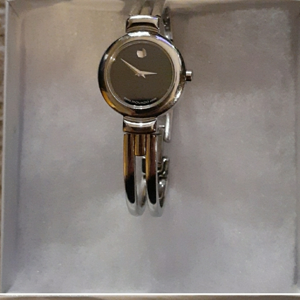 SILVER Movado Watch